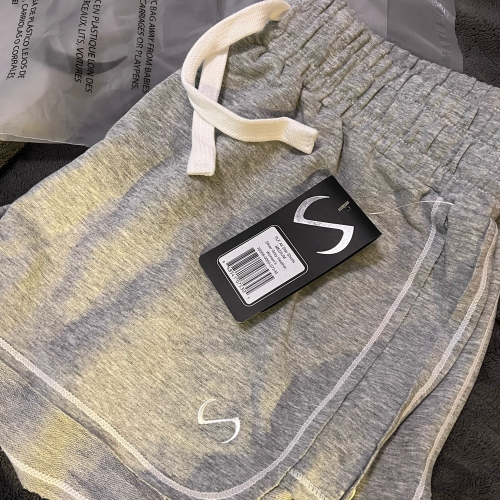 BRAND NEW | TLF All Star Shorts. Size Medium. Color Silver Gray Heather.